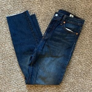 NWOT Levi high waisted wedgie jeans